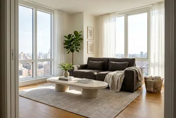Dubai 2-sits soffa Extra Djup i Chenille - Mörkbrun - Möbler - Soffa - Modulsoffor - Komplett modulsoffa