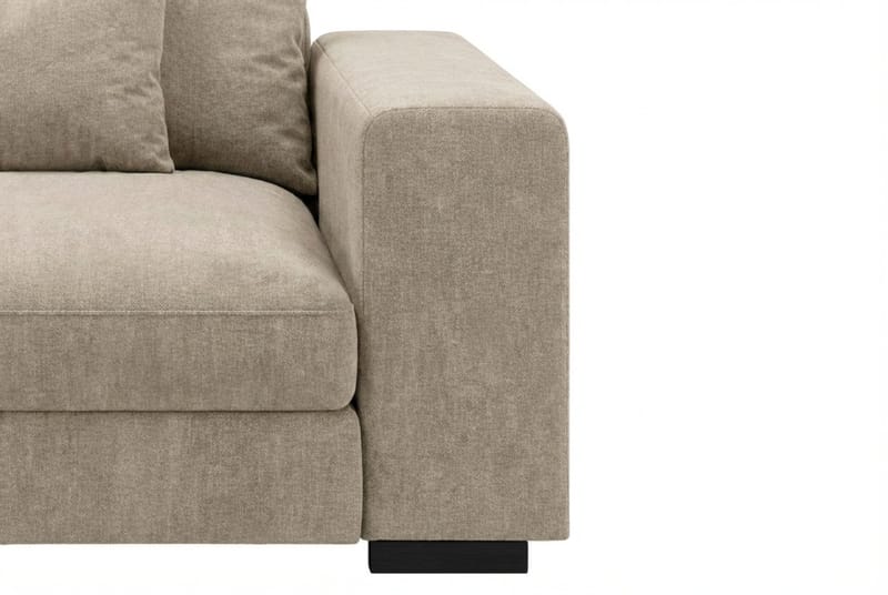 Dubai Armstöd Höger i Tyg - Brun - Möbler - Soffa - Modulsoffor - Övriga moduler till modulsoffa