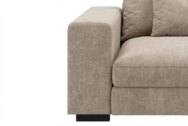 Dubai Armstöd Vänster i Tyg - Brun - Möbler - Soffa - Modulsoffor - Övriga moduler till modulsoffa