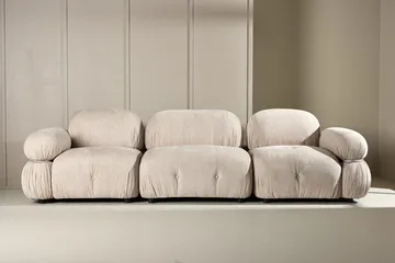 Högermodul Mika 95 cm - Beige - Möbler - Soffa - Modulsoffor - Hörnmodul