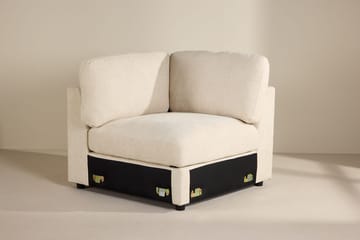 Hörnmodul Salerno i Tyg - Beige - Möbler - Soffa - Modulsoffor - Hörnmodul