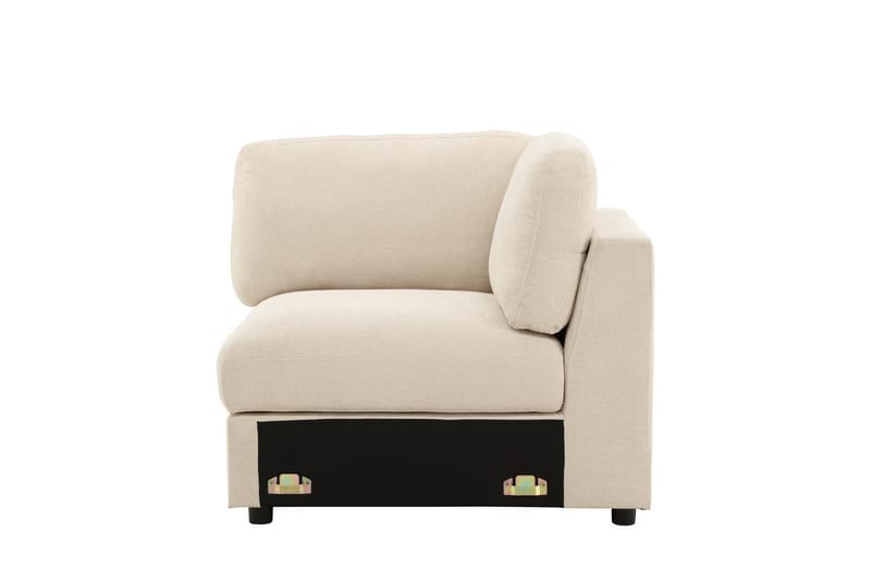 Hörnmodul Salerno i Tyg - Beige - Möbler - Soffa - Modulsoffor - Hörnmodul