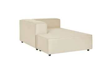 Hörnsoffa med fotpall Aprica - Möbler - Soffa - Modulsoffor - Komplett modulsoffa