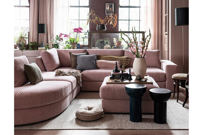Kielstra Mittmodul - Rosa - Möbler - Soffa - Modulsoffor - Mittmodul