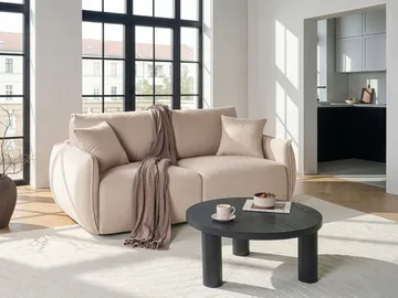 Modulsoffa 2-sits Mesnali - Beige - Möbler - Soffa - Modulsoffor - Komplett modulsoffa