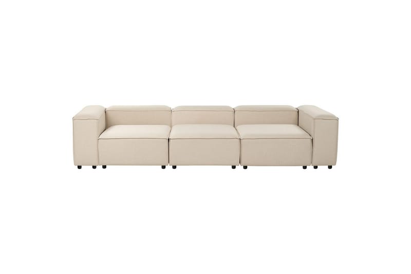 Modulsoffa Ardal Beige/svart - Beige/svart - Möbler - Soffa - Modulsoffor - Komplett modulsoffa