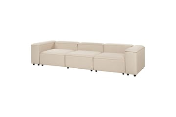 Modulsoffa Ardal Beige/svart - Beige/svart - Möbler - Soffa - Modulsoffor - Komplett modulsoffa