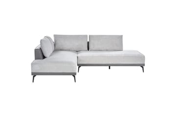Modulsoffa Myken Grå/svart, Högervänd - Grå/svart, Högervänd - Möbler - Soffa - Modulsoffor - Komplett modulsoffa