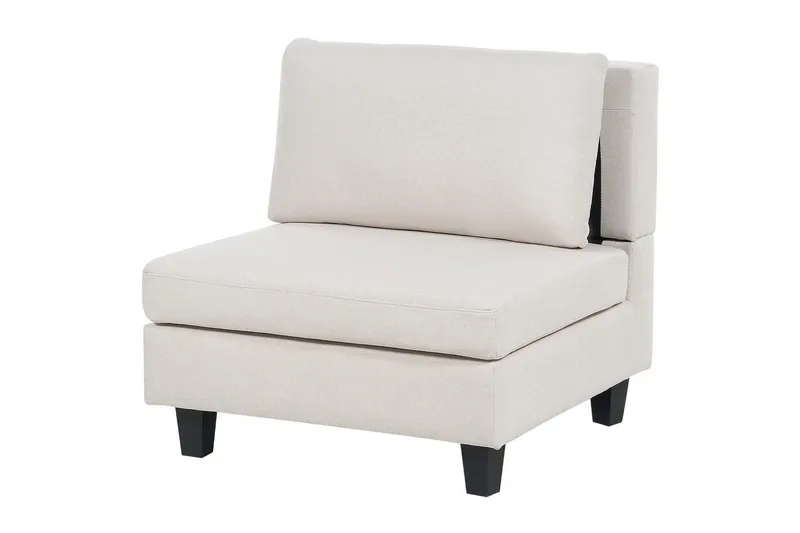 Modulsoffa Unstad Beige/svart - Beige/svart - Möbler - Soffa - Modulsoffor - Komplett modulsoffa