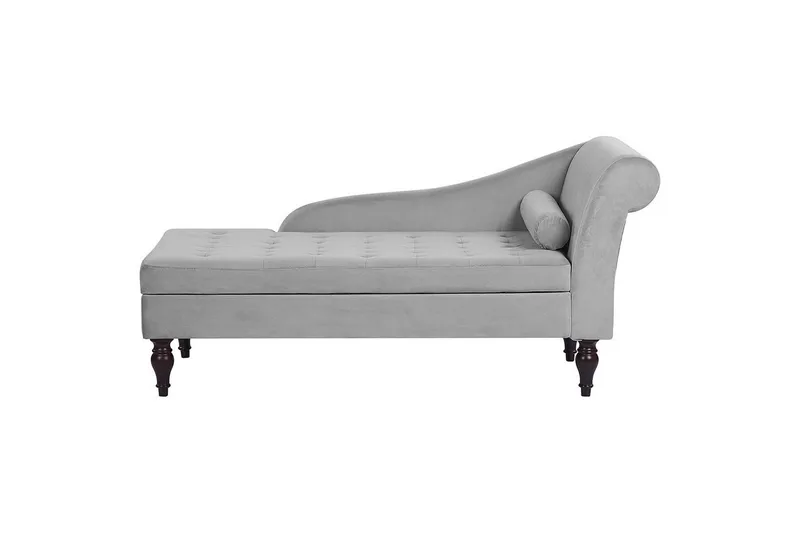 Schäslong Pessac Grå, Högervänd - Grå, Högervänd - Möbler - Soffa - Modulsoffor - Övriga moduler till modulsoffa