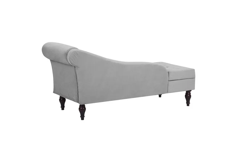Schäslong Pessac Grå, Högervänd - Grå, Högervänd - Möbler - Soffa - Modulsoffor - Övriga moduler till modulsoffa