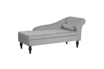 Schäslong Pessac Grå, Högervänd - Grå, Högervänd - Möbler - Soffa - Modulsoffor - Övriga moduler till modulsoffa