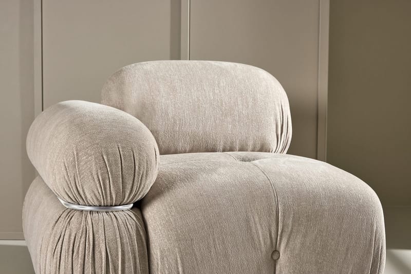 Vänstermodul Mika 95 cm - Beige - Möbler - Soffa - Modulsoffor - Hörnmodul