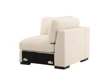 Vänstermodul Salerno i Tyg - Beige - Möbler - Soffa - Modulsoffor - Hörnmodul