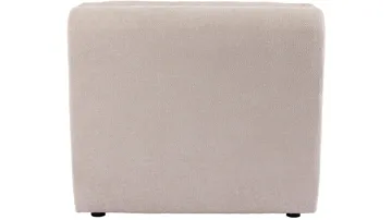 Valdoro Mittmodul i tyg 87 cm - Beige - Möbler - Soffa - Modulsoffor - Mittmodul