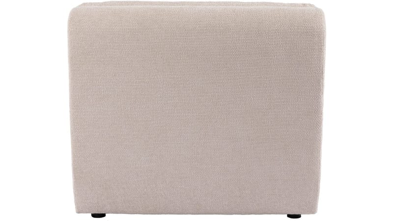 Valdoro Mittmodul i tyg 87 cm - Beige - Möbler - Soffa - Modulsoffor - Mittmodul