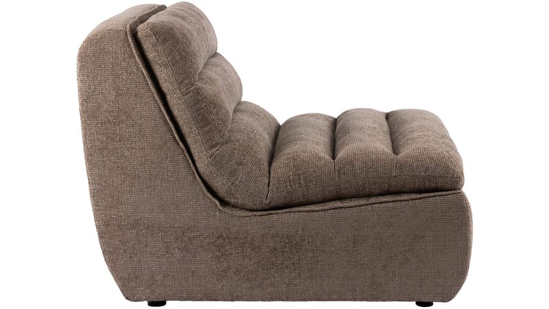 Valdoro Mittmodul i tyg 87 cm - Mink - Möbler - Soffa - Modulsoffor - Mittmodul