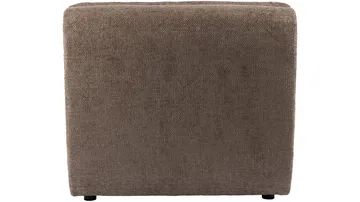 Valdoro Mittmodul i tyg 87 cm - Mink - Möbler - Soffa - Modulsoffor - Mittmodul