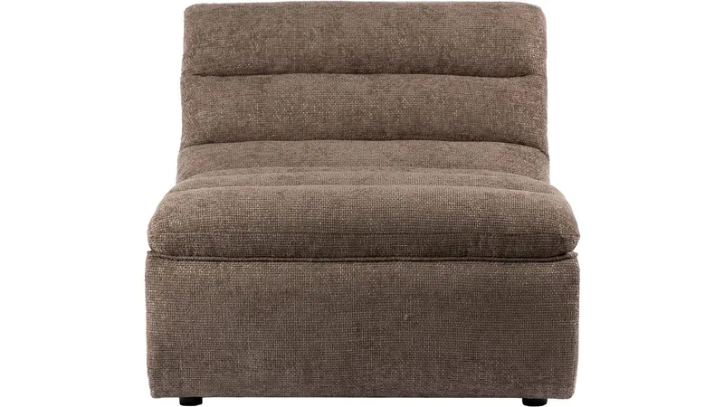 Valdoro Mittmodul i tyg 87 cm - Mink - Möbler - Soffa - Modulsoffor - Mittmodul