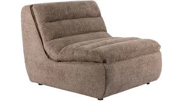 Valdoro Mittmodul i tyg 87 cm - Mink - Möbler - Soffa - Modulsoffor - Mittmodul
