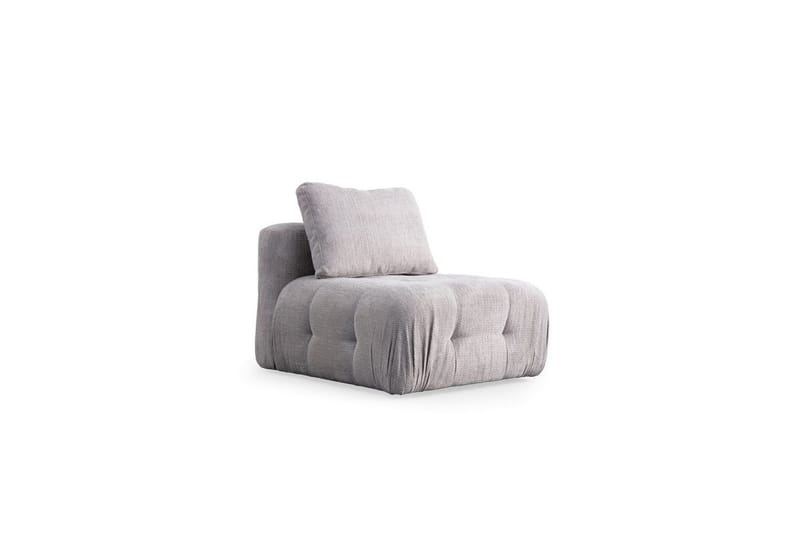 Yvara Mittmodul 90 cm - Ljusgrå - Möbler - Soffa - Modulsoffor - Mittmodul