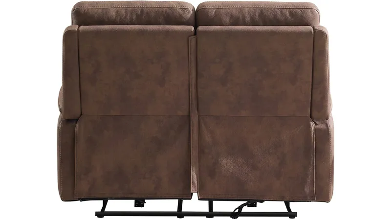 Novira 2-sits reclinersoffa Elektrisk - Brun - Möbler - Soffa - Skinnsoffor