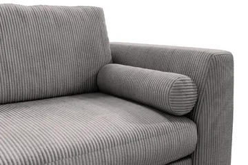 Ocean Lyx 3-sits Manchestersoffa - Mörkgrå - Möbler - Soffa - 3 sits soffa