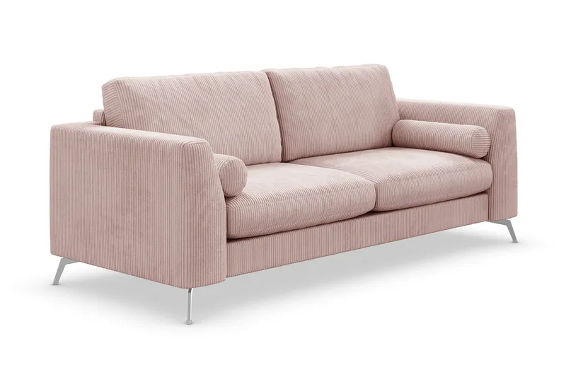 Ocean Lyx 3-sits Manchestersoffa - Rosa - Möbler - Soffa - 3 sits soffa