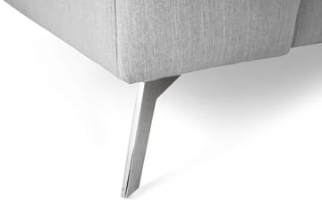 Ocean Lyx 3-sits Tygsoffa - Grå - Möbler - Soffa - 3 sits soffa