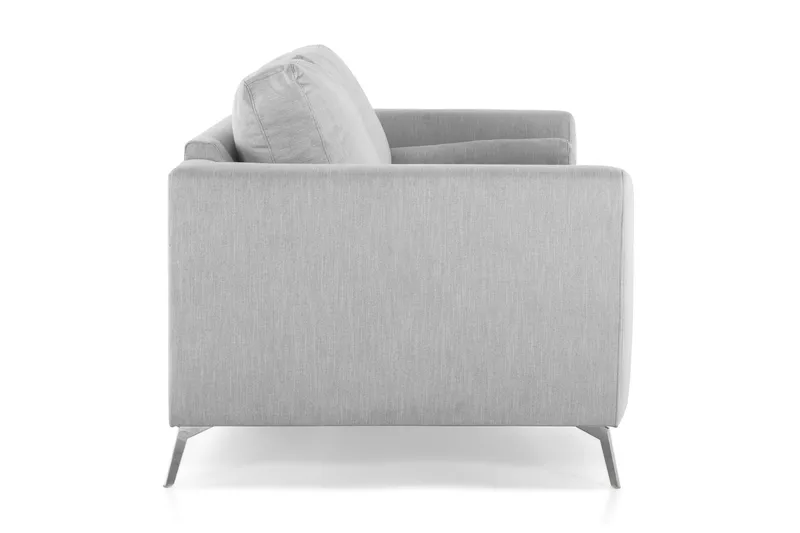 Ocean Lyx 3-sits Tygsoffa - Grå - Möbler - Soffa - 3 sits soffa