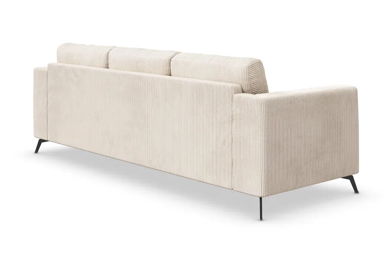 Ocean Lyx 4-sits Manchestersoffa - Beige - Möbler - Soffa - 4 sits soffa