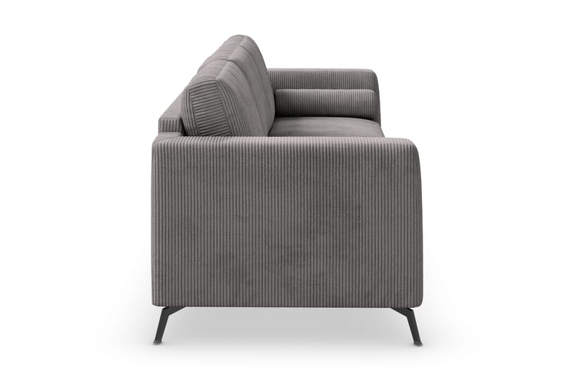 Ocean Lyx 4-sits Manchestersoffa - Mörkgrå - Möbler - Soffa - 4 sits soffa
