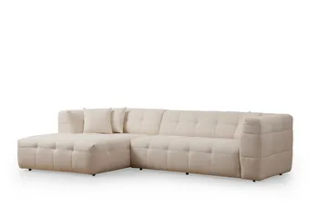 Octavian Soffa m. Divan 5-sits - Beige - Möbler - Soffa - Divansoffor & schäslongsoffa