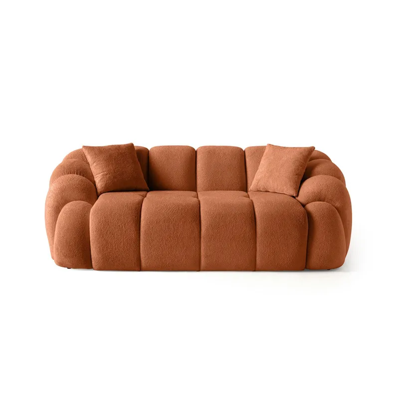 Octavio 2-sitssoffa 199x70x80 cm - kakel röd - Möbler - Soffa - 2 sits soffa