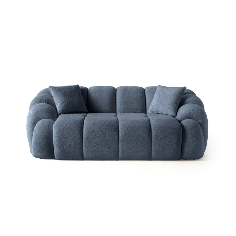 Octavio 2-sitssoffa 199x70x80 cm - Marinblå - Möbler - Soffa - 2 sits soffa