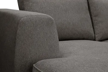 Optus 6-sits U-soffa med Divan och schäslong vänster - Mörkgrå - Möbler - Soffa - U-soffa