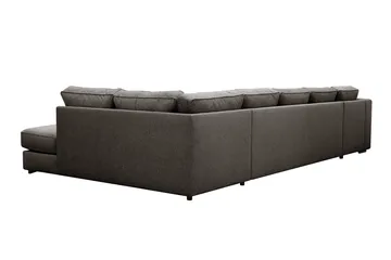 Optus 6-sits U-soffa med Divan och schäslong vänster - Mörkgrå - Möbler - Soffa - U-soffa
