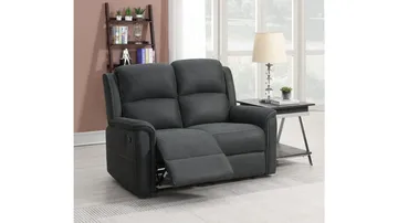 Orvella Reclinersoffa 2-sits - Grå - Möbler - Soffa - Skinnsoffor