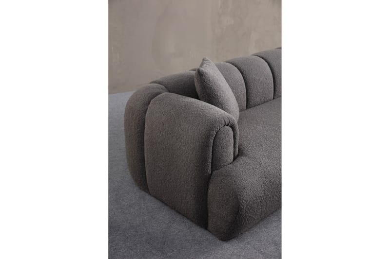 Puffin 3-sits Soffa - Antracit - Möbler - Soffa - 3 sits soffa