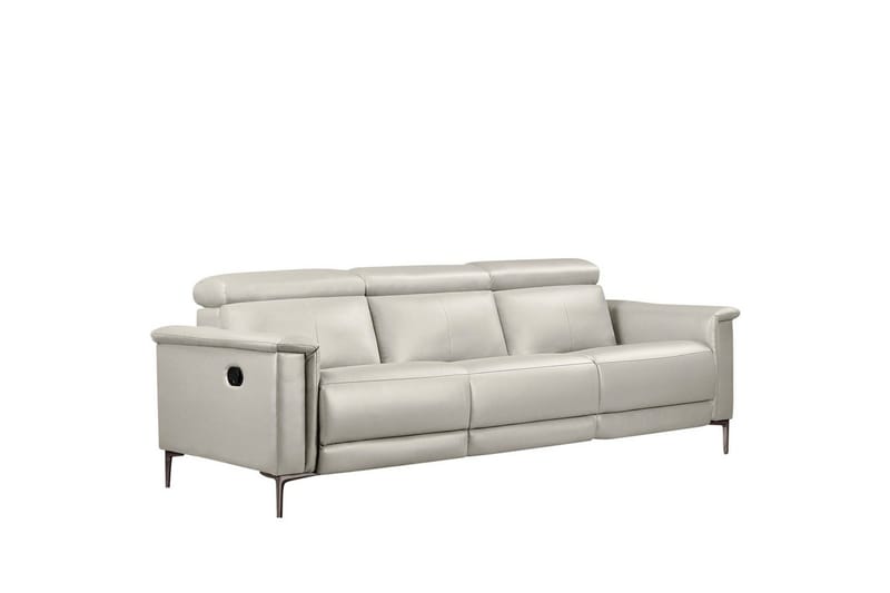 Reclinersoffa utan hörn Loft24 3-sitssoffa Lund Cream White - Möbler - Soffa - 3 sits soffa