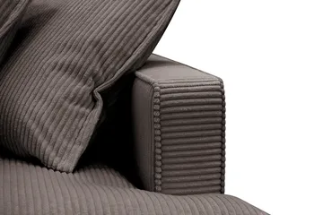 Rossita Lyx 2,5-sits Extra djup Soffa i Manchester - Mörkgrå - Möbler - Soffa - 3 sits soffa