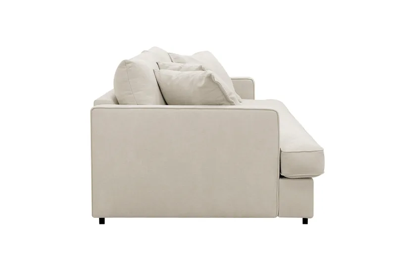 Rossita Lyx 2,5-sits Extra djup Soffa i Tyg - Beige - Möbler - Soffa - 3 sits soffa