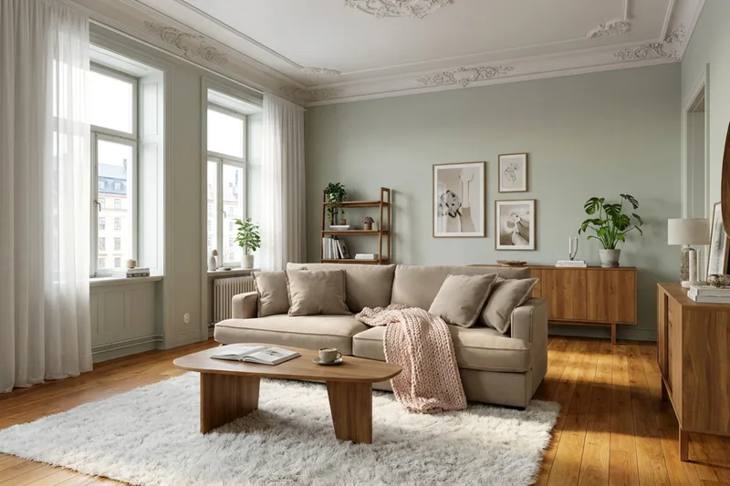 Rossita Lyx 2,5-sits Extra djup Soffa i Tyg - Brun - Möbler - Soffa - 3 sits soffa