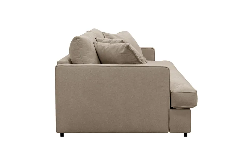 Rossita Lyx 2,5-sits Extra djup Soffa i Tyg - Brun - Möbler - Soffa - 3 sits soffa