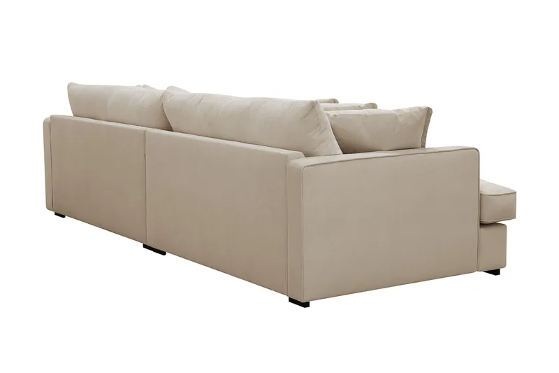 Rossita Lyx 3,5-sits Extra djup Soffa i Manchester - Greige - Möbler - Soffa - 4 sits soffa