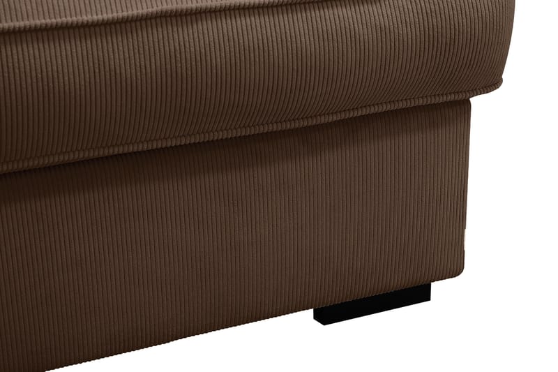 Rossita Lyx 3-sits Extra djup Soffa i Manchester - Mörkbrun - Möbler - Soffa - 3 sits soffa