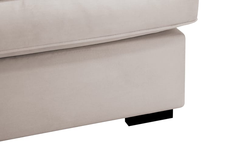 Rossita Lyx 3-sits Extra djup Soffa i Sammet - Beige - Möbler - Soffa - Sammetssoffa