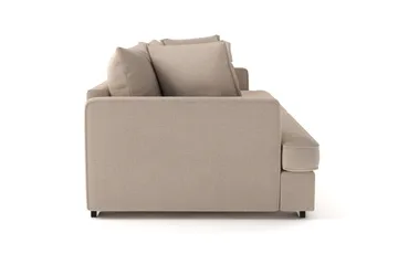 Rossita Lyx 4-sits Extra djup Soffa i Tyg - Beige - Möbler - Soffa - 4 sits soffa
