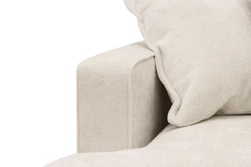 Rossita Lyx 6-sits Högervänd U-formad Extra djup Soffa med Divan och Schäslong i Chenille - Beige - Möbler - Soffa - U-soffa
