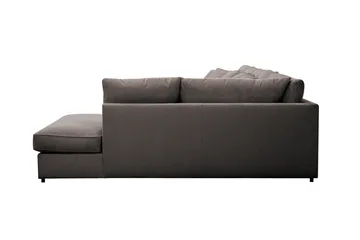 Rossita Lyx 6-sits Högervänd U-formad Extra djup Soffa med Divan och Schäslong i Manchester - Mörkgrå - Möbler - Soffa - U-soffa